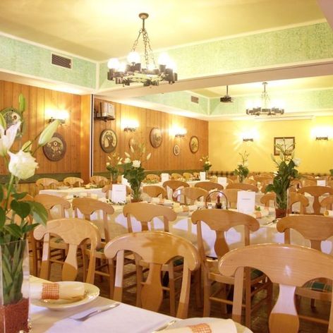 Speisesaal Gasthof Wiedmann